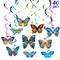 40 Pieces Butterfly Spring Hanging Swirl Summer Spring Party Hanging for Home Classroom Baby Shower Birthday Wedding Garden Themed Tea Party Decoration Supplies